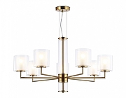 Люстра Ambrella Light LH LH56013 цвет плафона/подвески Белый, цвет арматуры Латунь-4