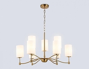 Люстра Ambrella Light LH LH56054 цвет плафона/подвески Белый, цвет арматуры Латунь-1