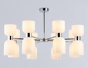 Люстра на штанге Ambrella Light LH LH56085 цвет плафона/подвески Белый, цвет арматуры Хром-1