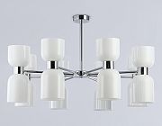 Люстра на штанге Ambrella Light LH LH56085 цвет плафона/подвески Белый, цвет арматуры Хром-3