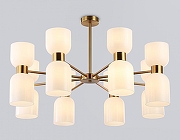 Люстра на штанге Ambrella Light LH LH56095 цвет плафона/подвески Белый, цвет арматуры Латунь-2