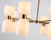 Люстра на штанге Ambrella Light LH LH56095 цвет плафона/подвески Белый, цвет арматуры Латунь-4