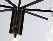 Люстра на штанге Ambrella Light LH LH56115 цвет плафона/подвески Прозрачный, цвет арматуры Латунь, Черный-5
