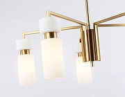 Люстра на штанге Ambrella Light LH LH56124 цвет плафона/подвески Белый, цвет арматуры Латунь-4