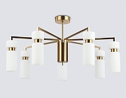 Люстра на штанге Ambrella Light LH LH56126 цвет плафона/подвески Белый, цвет арматуры Латунь-3