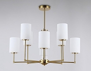 Люстра на штанге Ambrella Light HIGH LIGHT LH56217 цвет плафона/подвески Белый, цвет арматуры Латунь-2