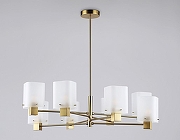 Люстра на штанге Ambrella Light HIGH LIGHT LH57033 цвет плафона/подвески Белый, цвет арматуры Латунь-3