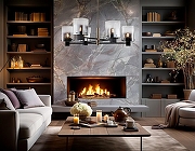 Люстра на штанге Ambrella Light HIGH LIGHT LH57041 цвет плафона/подвески Светло-серый, цвет арматуры Латунь, Черный-6