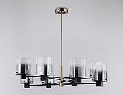 Люстра на штанге Ambrella Light HIGH LIGHT LH57043 цвет плафона/подвески Светло-серый, цвет арматуры Латунь, Черный-3