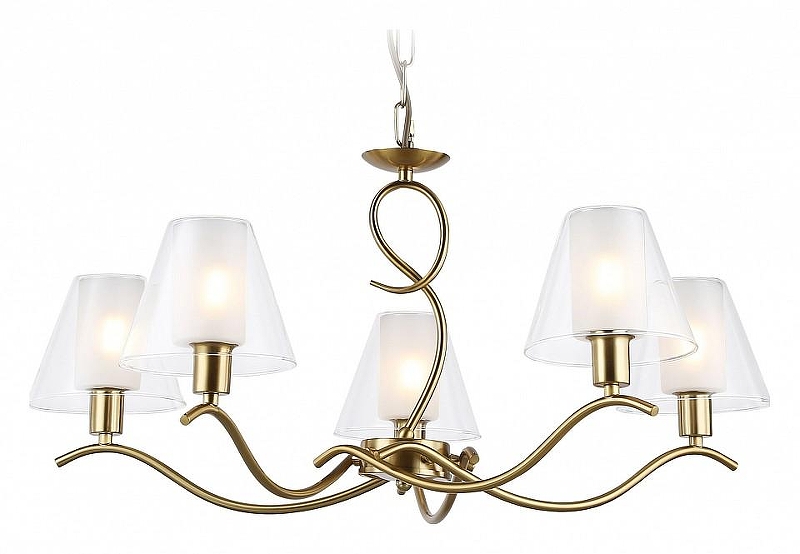 Люстра Ambrella Light HIGH LIGHT LH57091 цвет латунь