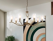 Люстра Ambrella Light HIGH LIGHT LH57093 цвет латунь-7