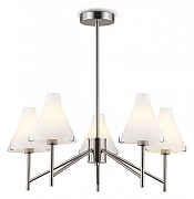 Люстра на штанге Ambrella Light HIGH LIGHT LH57123 цвет плафона/подвески Белый, цвет арматуры Никель