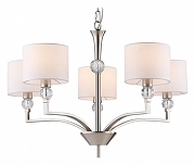 Люстра Ambrella Light HIGH LIGHT LH71121 цвет плафона/подвески Белый, цвет арматуры Прозрачный, Никель