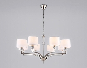 Люстра Ambrella Light HIGH LIGHT LH71123 цвет плафона/подвески Белый, цвет арматуры Прозрачный, Никель-2