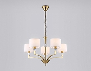 Люстра Ambrella Light HIGH LIGHT LH71131 цвет плафона/подвески Белый, цвет арматуры Латунь, Прозрачный-2