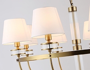 Люстра Ambrella Light HIGH LIGHT LH71253 цвет плафона/подвески Белый, цвет арматуры Латунь, Прозрачный-5