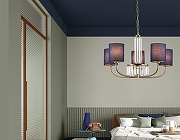 Люстра Ambrella Light HIGH LIGHT LH71271 цвет плафона/подвески Синий, цвет арматуры Латунь, Прозрачный-6