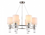 Люстра Ambrella Light HIGH LIGHT LH71291 цвет плафона/подвески Белый, цвет арматуры Прозрачный, Никель-1