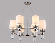 Люстра Ambrella Light HIGH LIGHT LH71291 цвет плафона/подвески Белый, цвет арматуры Прозрачный, Никель-3