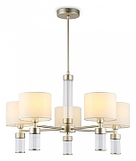 Люстра на штанге Ambrella Light HIGH LIGHT LH71301 цвет плафона/подвески Белый, цвет арматуры Золото