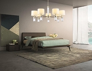 Люстра на штанге Ambrella Light HIGH LIGHT LH71303 цвет плафона/подвески Белый, цвет арматуры Золото-5