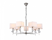 Люстра Ambrella Light HIGH LIGHT LH71323 цвет плафона/подвески Белый, цвет арматуры Прозрачный, Никель-1