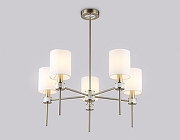 Люстра на штанге Ambrella Light HIGH LIGHT LH72371 цвет плафона/подвески Белый, цвет арматуры Латунь-1