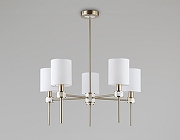 Люстра на штанге Ambrella Light HIGH LIGHT LH72371 цвет плафона/подвески Белый, цвет арматуры Латунь-2