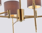 Люстра на штанге Ambrella Light LH LH72381 цвет плафона/подвески Серый, цвет арматуры Латунь-2