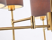 Люстра на штанге Ambrella Light LH LH72381 цвет плафона/подвески Серый, цвет арматуры Латунь-3