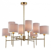 Люстра на штанге Ambrella Light LH LH72383 цвет плафона/подвески Серый, цвет арматуры Латунь