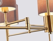 Люстра на штанге Ambrella Light LH LH72383 цвет плафона/подвески Серый, цвет арматуры Латунь-3