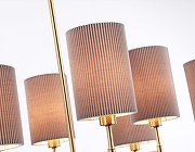 Люстра на штанге Ambrella Light LH LH72383 цвет плафона/подвески Серый, цвет арматуры Латунь-4