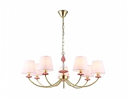 Люстра Ambrella Light HIGH LIGHT LH75025 цвет плафона/подвески Розовый, цвет арматуры Золото, Розовый-1