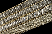 Люстра Arti Lampadari Lioni Lioni E 1.5.100x16.100 G цвет плафона/подвески Прозрачный, цвет арматуры Золото-3