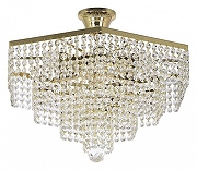 Люстра на штанге Arti Lampadari Loreto Loreto E 1.5.40.600 G цвет плафона/подвески Прозрачный, цвет арматуры Золото