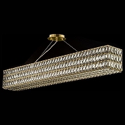 Люстра Arti Lampadari Lioni Lioni E 1.5.120x16.100 G цвет плафона/подвески Прозрачный, цвет арматуры Золото-2
