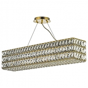 Люстра Arti Lampadari Lioni Lioni E 1.5.80x16.100 G цвет плафона/подвески Прозрачный, цвет арматуры Золото-1