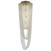 Люстра Arti Lampadari Loreto Gold Loreto E 1.5.40.601 G цвет плафона/подвески Прозрачный, цвет арматуры Золото