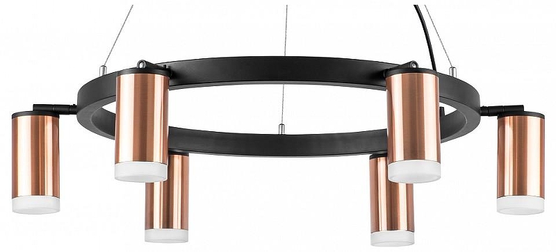 Люстра Lightstar Rullo LR0163060 цвет черный