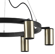 Люстра Lightstar Rullo LR016316 цвет плафона/подвески Бронза, цвет арматуры Черный-3