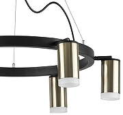 Люстра Lightstar Rullo LR0163160 цвет плафона/подвески Белый, Бронза, цвет арматуры Черный-3