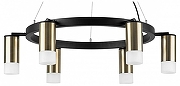Люстра Lightstar Rullo LR0163161 цвет плафона/подвески Белый, Бронза, цвет арматуры Черный