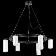 Люстра Lightstar Rullo LR0163638630 цвет плафона/подвески Белый, цвет арматуры Черный-2