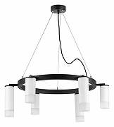 Люстра Lightstar Rullo LR0163638631 цвет плафона/подвески Белый, цвет арматуры Черный-1