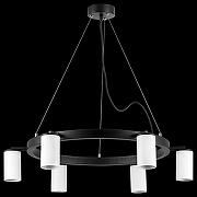 Люстра Lightstar Rullo LR016366 цвет плафона/подвески Белый, цвет арматуры Черный-2