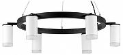 Люстра Lightstar Rullo LR0163660 цвет плафона/подвески Белый, цвет арматуры Черный