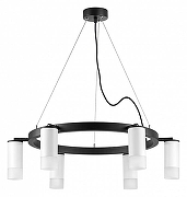 Люстра Lightstar Rullo LR0163661 цвет плафона/подвески Белый, цвет арматуры Черный-1