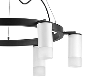 Люстра Lightstar Rullo LR0163661 цвет плафона/подвески Белый, цвет арматуры Черный-3