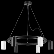 Люстра Lightstar Rullo LR016373363 цвет плафона/подвески Белый, Черный, цвет арматуры Черный-2